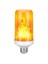 4x LED Flame Effect Ampul E27 Dekoratif Titreyen Gerçekçi Ateş Işıkları Ampul Festival Dekorasyon Lambası White-E (Yurt Dışından) 5