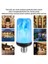 2x LED Flame Effect Ampul E27 Dekoratif Titreyen Gerçekçi Ateş Işıkları Ampul Festival Dekorasyon Lambası Black-C (Yurt Dışından) 3