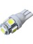 100PCS T10 Beyaz 168 194 501 W5W 5 Smd LED Araba Yan Işık Lambası Ampul Dc 12V (Yurt Dışından) 2