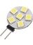 2x G4 6 5050 Smd LED Saf Beyaz Araba Kampası Dolap Deniz Rv Ampul Lambası 12V (Yurt Dışından) 1