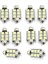 10 x 36MM 5050 Smd 6 Canbus LED Festousun Kumu Pum Lamp Araç Beyaz (Yurt Dışından) 1