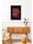 Motto Ahşap Çerçeveli Tablo 30 x 42 3
