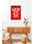 Motto Ahşap Çerçeveli Tablo 30 x 42 3
