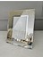 Göz Alıcı Parlaklık: 10X15 cm Simli Çiçekli Cam Fotoğraf Çerçevesi 5