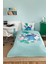 Stitch Summer Tek Kişilik Disney Lisanslı Lastikli Çarşaf Çocuk Nevresim Takımı 4