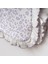 Leopar Desenli Fırfırlı %100 Pamuk 90X100 Battaniye 4