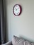 Zentime 36 cm Pembe Dekoratif Duvar Saati 3
