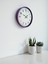 Zentime 36 cm Mor Dekoratif Duvar Saati 4