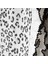 Leopar Desenli Fırfırlı %100 Pamuk 90X100 Battaniye 4
