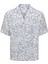 Onsdash Lıfe Reg Aop Ss Resort Shırt Erkek Beyaz Gömlek - 22032733 1