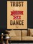 "güven Bana Dans Edebilirsin" Motivasyon Yazılı Afiş Dekoratif Kanvas - Mdf Ahşap Tablo 1