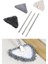 Mytechcat® Teleskopik Saplı 150 cm Üçgen Mop Cam Duvar Tavan Fayans Parke Temizleyici Mop 1