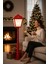 Christmas Kırmızı Sokak Lambası / Lambader 2
