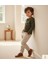 Minibohe Erkek Bebek & Çocuk Çizgili Pantolon Stone 5