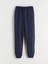 Lcw Kids Lacivert Beli Lastikli Kız Çocuk Jogger Eşofman Alt 4