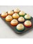 12'li Silikon Muffin Kalıbı Seti Yapışmaz & Esnek Fırına Dayanıklı Cupcake ve Kek Kalıpları, 6 Renk 1