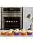 12'li Silikon Muffin Kalıbı Seti Yapışmaz & Esnek Fırına Dayanıklı Cupcake ve Kek Kalıpları, 6 Renk 2