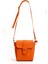 Turuncu Tokalı Deri Şık Kadın Çantası 5