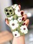 IPHONE 14 Pro Haki Çiçekli Kılıf 2