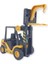 Iş Makinası Forklift - Tekerlekli 18 cm - 706-39 (Lisinya) 2