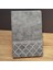 Desenli Gri Renk Deri Defter 1