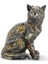 Steampunk Polyester Kedi Figürü Model 2 ( Lisinya ) 1