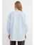 Basic Yırtmaçlı Oversize Gömlek 6