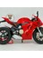 Ducati Panigale V4 1:9 Ölçek(26 Cm) – Işıklı Diecast Motosiklet Modeli - Arka Teker Stantlı 2