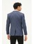 Erkek Slim Fit Blazer Ceket Mavi 3