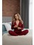 Süet Gömlek Pijama Takımı 7001 Puantiyeli 6