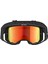 Vision 8 Corp Goggle Kross Gözlüğü Siyah Kırmızı 3
