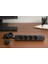 WINNBOSS Termal Akım Korumalı Usb Ve Type C 2.1a Şarj Çıkışlı 10a 2500w 4'lü Uzatma Grup Priz Siyah 2