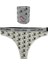 -Macha Desenli Kadın String Külot 1