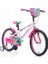Swera 20 Jant Beyaz Pembe Yeşil Kız Çocuk Bisikleti 25CM Kadro (5-7 Yaş) 1
