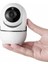 Baby Kamera Kablosuz 720P Beyaz 360 Derece Wifi Kamera Full Hd 1080P 4