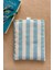 Mavi Çizgili Keten Kitap Kılıfı 4