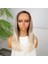Kumral Beyaz Platin Ombreli Tül Peruk 2