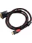 Alfais 1.5 mt HDMI To DVI 24+1 Dönüştürücü Monitör Kablosu Dayanıklı Tasarım ile Yüksek Performans