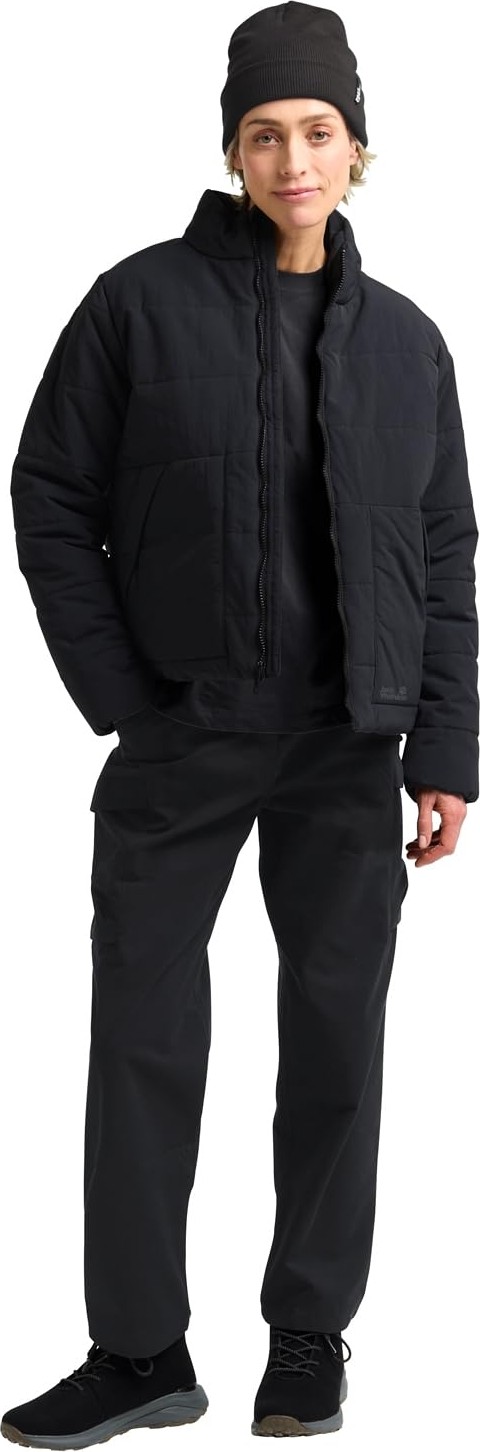 Die Grup Jack Wolfskın Rıb Beanıe Unisex Yetişkin Bere Black One Size görsel 3