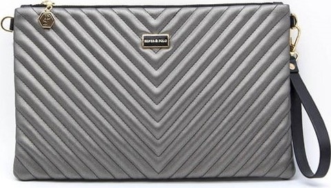 Silver & Polo Silver Polo Silver & Polo Platin - Platin Sp1034 Kadın Portföy & Clutch görsel 7