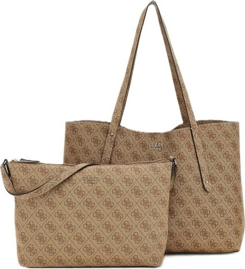 Guess Brenton Kadın Kahverengi Tote Çanta