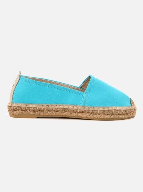 Su Espadril Aileen Turkuaz Kadın Düz Espadril görsel 2