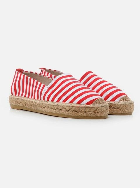 Su Espadril Arsy Kırmızı Kadın Düz Espadril görsel 2