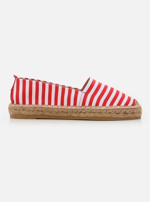 Su Espadril Arsy Kırmızı Kadın Düz Espadril görsel 3