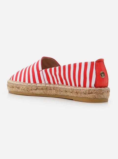 Su Espadril Arsy Kırmızı Kadın Düz Espadril görsel 4