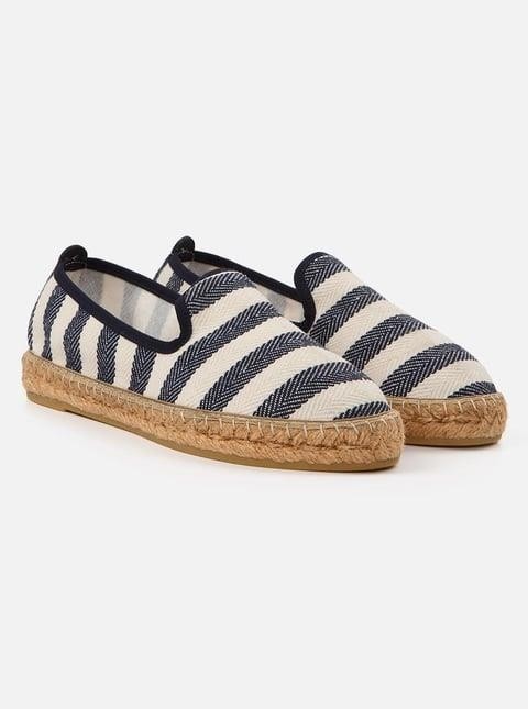 Su Espadril Bianca Lacivert Kadın Düz Espadril görsel 2