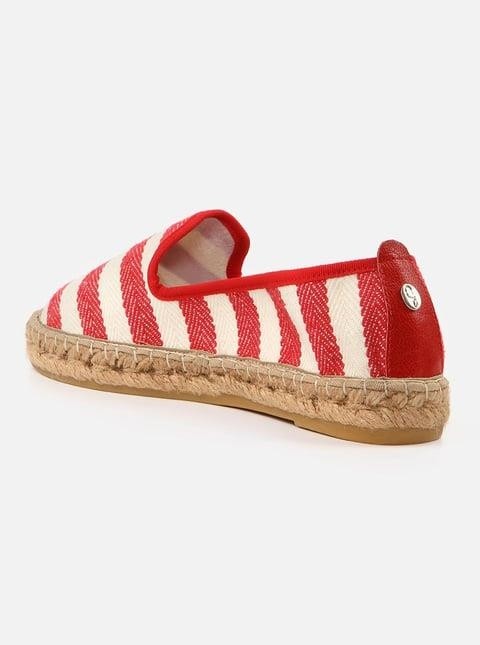 Su Espadril Bianca Kırmızı Kadın Düz Espadril görsel 3
