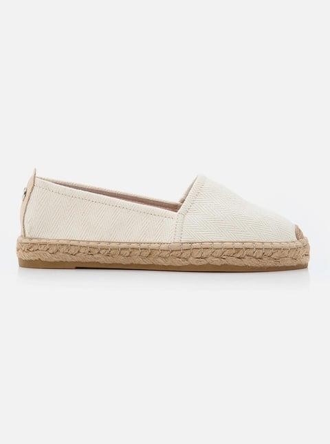 Su Espadril Aiden Beyaz Kadın Düz Espadril görsel 2