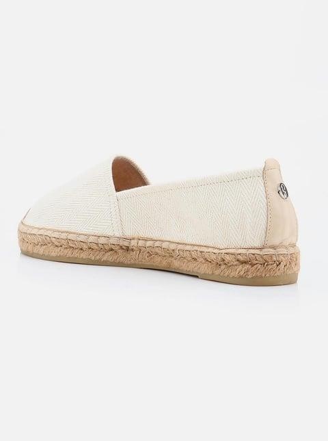 Su Espadril Aiden Beyaz Kadın Düz Espadril görsel 3