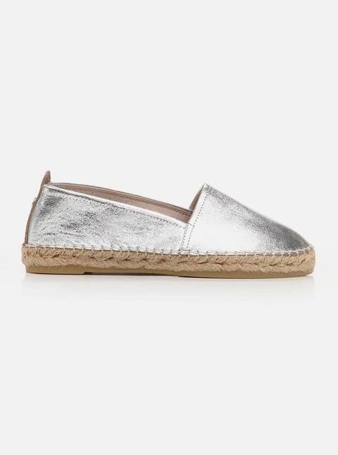 Su Espadril Ari Gümüş Kadın Düz Espadril görsel 2